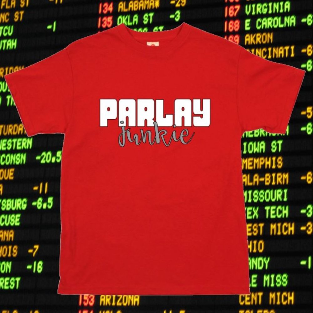 Degenerate Morals Original " Parlay Junkie " Sports Betting Gambling Sportsbook
